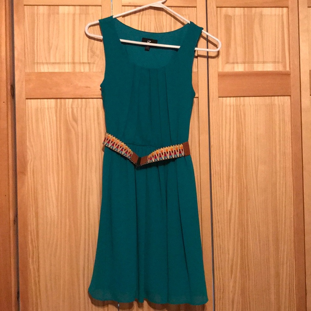 Medium shade blue dress!!